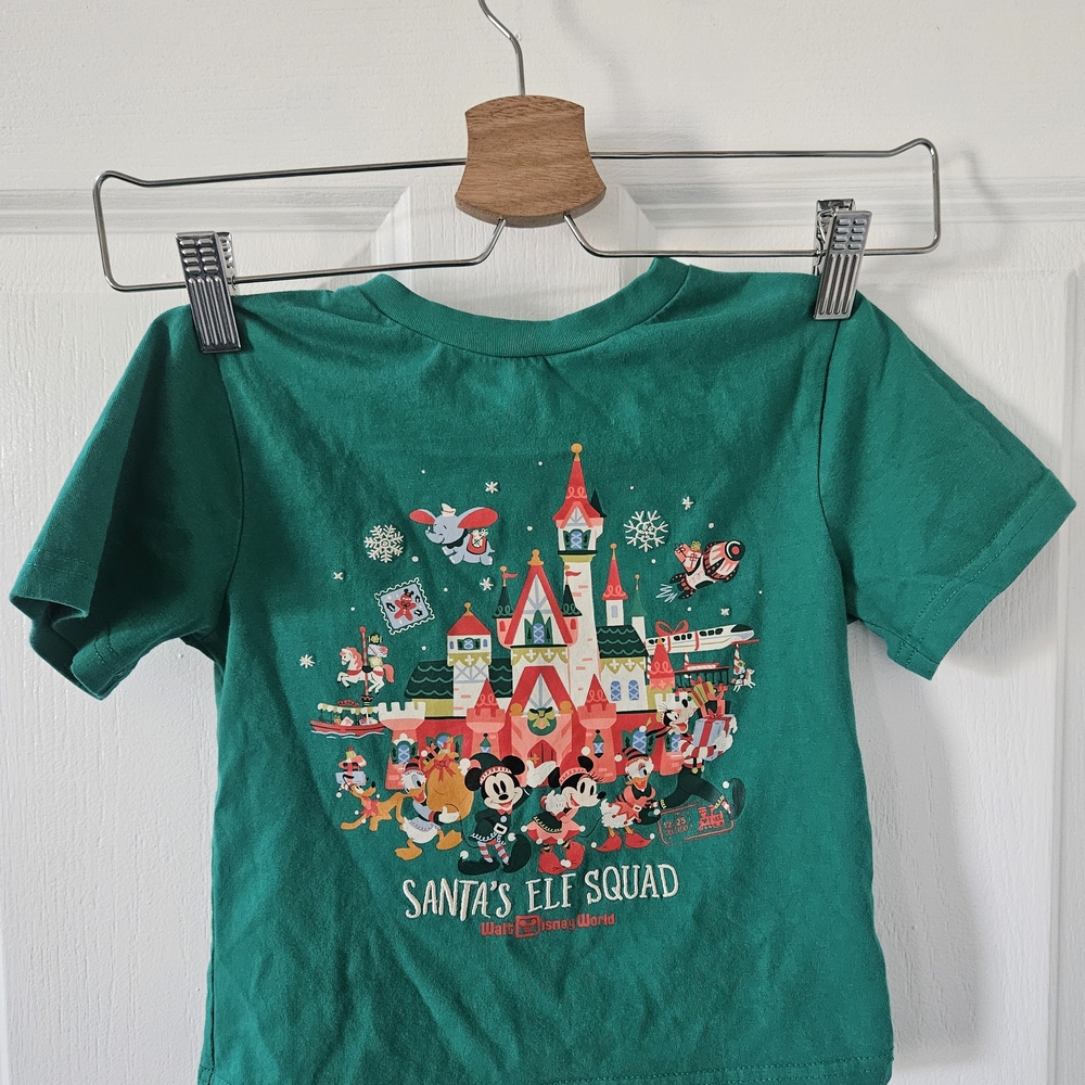 Disney Santa's Elf Squad Kids Tee